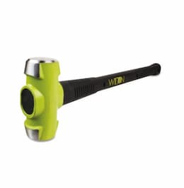 B.A.S.H Sledge Hammer w/ 16-in Unbreakable Handle, 6-lb Head