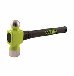 Wilton 14-in B.A.S.H Ball Pein Hammer w/ Unbreakable Handle, 2-lb Head