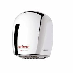 1100W AirForce Hand Dryer, Aluminum, Polished Finish