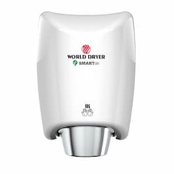 1200W SMARTdri Hand Dryer, Wall Mounted, 240V, White Finish