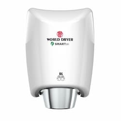 1250W SMARTdri Hand Dryer, 240V, White Finish