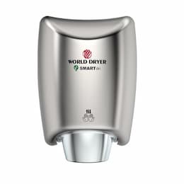 1200W SMARTdri Hand Dryer, Stainless Steel, Polished Finish