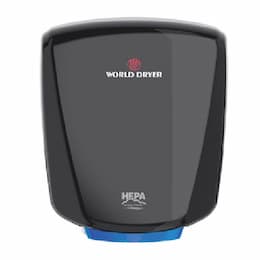 950W/1150W VERDEdri High Speed Hand Dryer, Aluminum, 120V-277V, Black