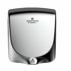 950W VERDEdri Hand Dryer, Stainless Steel, 220/240V, Polished