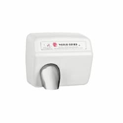 2300W Automatic Model XA Hand Dryer, 115V, Cast Iron, White