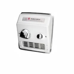 2300W Hand Dryer, Wall Mounted, RA Model, 227V