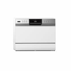 Whynter Portable Countertop Dishwasher, 6-Cycle, 120V, White