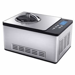 180W 2.1-qt Ice Cream Maker, 110V-120V, Stainless Steel