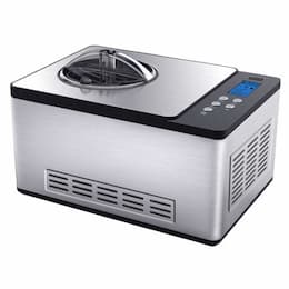 Whynter 180W 2-qt Ice Cream Maker & Yogurt Incubator, Stainless Steel