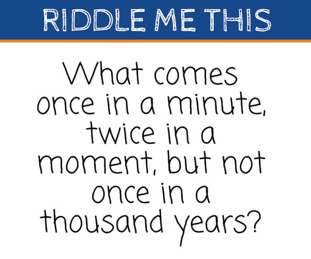 Riddles With Answers