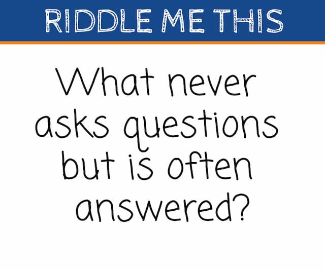 Riddles With Answers