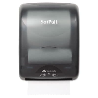 Georgia-Pacific Towel Dispenser, Smoke Gray