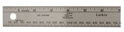 Lufkin 1M 3' Aluminum Standard Measurement Rule