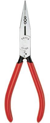 Knipex 4 in 1 Tool Steel Electricians Pliers with Plastic Coated Handle