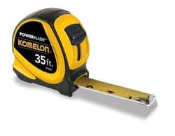 Komelon 35' X 1-1/16" ABS Hi Viz Yellow Powerblade Tape