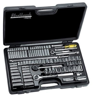 Blackhawk 99 Piece Standard Metric Socket Set