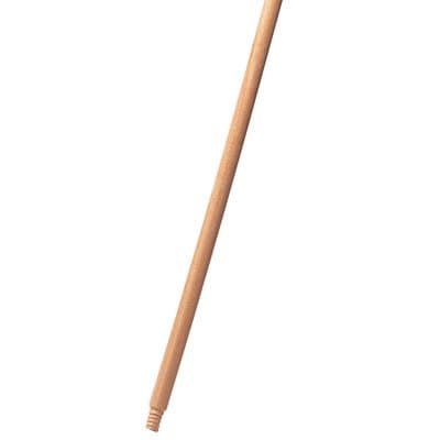 Rubbermaid Natural, Wood Threaded-Tip Broom/Sweep Handle-60-in