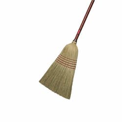 Rubbermaid Red, Standard Corn-Fill Broom-38-in Handle