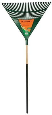 Union Tools 30" Poly Lawn and Leaf Rake with Cushion Grip Handle