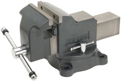 Jet 6" Hardened Steel Shop Vise w/ Swivel Base