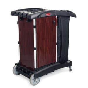 Rubbermaid Deluxe Paneled Compact Housekeeping Cart