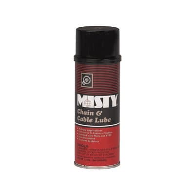 Amrep Misty Aerosol Chain & Cable Spray Lubricant - 12-oz