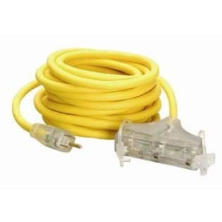 Coleman 50 Foot Triple Connector Extension Cord