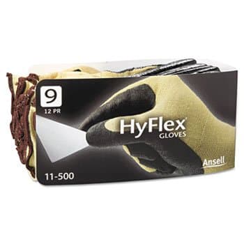 Ansell Large AnsellPro HyFlex Kevlar Work Gloves