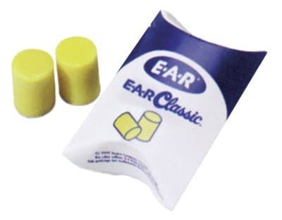 AO Safety E-A-R Flame-retardant Classic Foam Earplugs