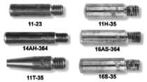 Tweco 0.073 in Optional Heavy Duty Contact Tips