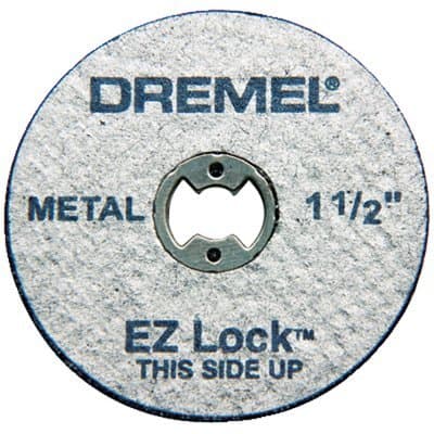 Dremel 5 Piece Heavy Duty EZ Lock Metal Cut Off Wheels