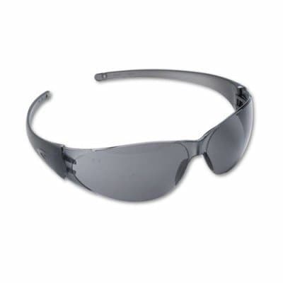 Crews Checkmate Grey-Coated Safety Glasses