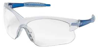 Crews Blue Frame Deuce Polycarbonate Safety Glasses