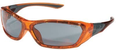 Crews Translucent Orange ForceFlex Protective Eyewear