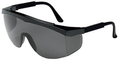 Crews Stratos Spectacles Black Frame Gray Lens