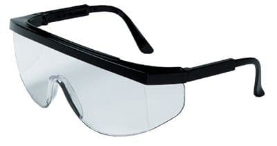 Crews Black Tomahawk Anti-Fog Protective Eyewear