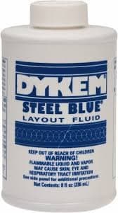 Dykem 8 oz Blue Layout Fluid