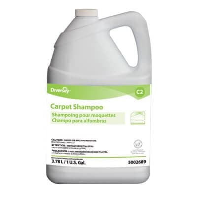 Diversey Carpet Shampoo, Floral Scent, Liquid