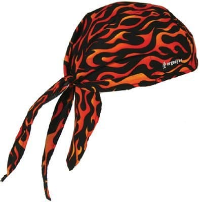 Ergodyne Hi-Cool Flames High-Performance Dew Rag