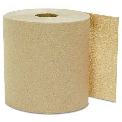 General Supply Kraft, Hardwound Roll Towels- 8 Inches x 800 Feet