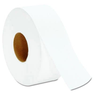 General Supply White, 2-Ply Jumbo Bathroom Tissue-9-in Diameter
