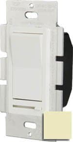 GP 600W Ivory Decorative Dimmer W/ Rocker Switch