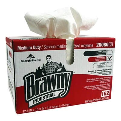 Georgia-Pacific White, Premium Paper DRC Wipes-12.5 x 16.75