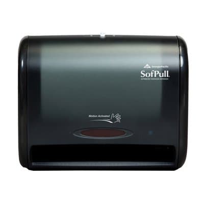 Georgia-Pacific Translucent Smoke, Automatic Towel Dispenser-12.8 x 6.6 x 10.5