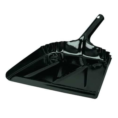 Impact Heavy-Duty Blck 20 Gauge Steel 16 in Dust Pan