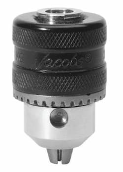 Jacob Chuck 3/8" Ground-Black Band Multi-Craft Drill Chuck