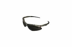 V30 Nemesis Safety Glasses Camo Frame w/ Smoke Anti-Fog Lenses