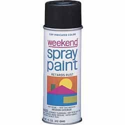 Krylon 11 oz Glossy Black Weekend Economy Spray Paint