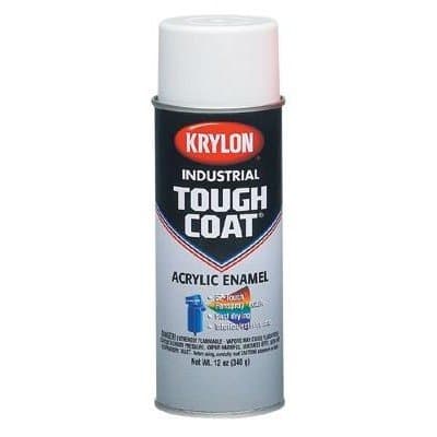 Krylon 12 oz Tough Coat Acrylic Enamel OSHA White