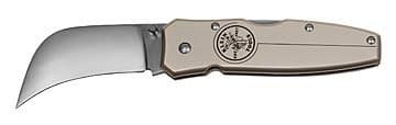 Klein Tools Lightweight Lockback Knife, 2-5/8'' Sheepfoot Blade